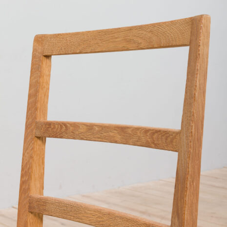 22028 Set Of 6 Mid Century oak dining chairs by Fritz Hansen, natural wool upholstery, 1950s-11 Set Of Mid Century oak dining chairs by Fritz Hansen natural wool upholstery s scaled