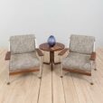 pair of Italian armchairs attr