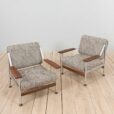 pair of Italian armchairs attr