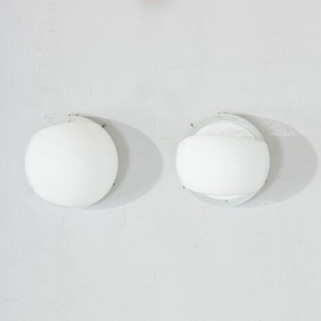 21381 Pair of Murano glass lamps, Italian mid century wall sconces, 1970s-1 Pair of Murano glass lamps Italian mid century wall sconces s rotated scaled