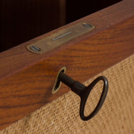 21407 Ergo wall unit in teak w- desk and secretary-13 Ergo wall unit in teak w desk and secretary scaled