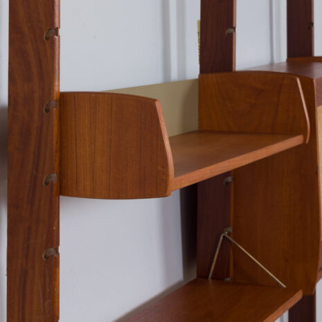 21407 Ergo wall unit in teak w- desk and secretary-24 Ergo wall unit in teak w desk and secretary scaled