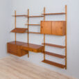 bay teak wall unit w chest of drawers scaled