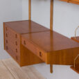 bay teak wall unit w chest of drawers scaled