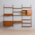 bay teak wall unit w chest of drawers scaled