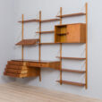 bay teak wall unit w chest of drawers scaled