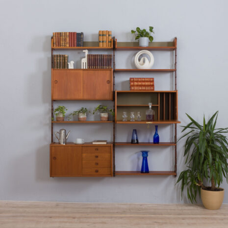 21442 Scandinavian hanging 2 bay wall unit w- secretary-1 Scandinavian hanging bay wall unit w secretary scaled