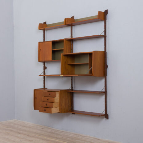 21442 Scandinavian hanging 2 bay wall unit w- secretary-8 Scandinavian hanging bay wall unit w secretary scaled