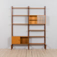 Two bay modular teak wall unit by Sven Andersen MOBELFABRIKK Norway s scaled