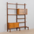 Two bay modular teak wall unit by Sven Andersen MOBELFABRIKK Norway s scaled