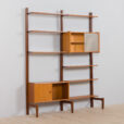 Two bay modular teak wall unit by Sven Andersen MOBELFABRIKK Norway s scaled