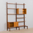 Two bay modular teak wall unit by Sven Andersen MOBELFABRIKK Norway s scaled