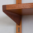 Teak wall unit with a dresser Kai Kristiansen mid century modular shelving system s  scaled