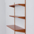 Teak wall unit with a dresser Kai Kristiansen mid century modular shelving system s  scaled