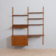 Danish bay teak wall unit w desk scaled