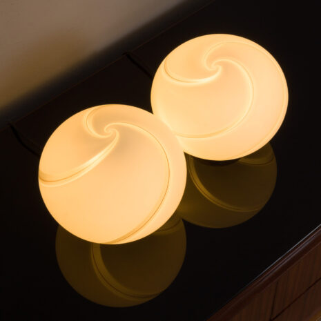 22046 Pair of Murano table lamps with swirl glass-8 Pair of Murano table lamps with swirl glass scaled