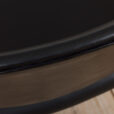 Teak chair Kai Kristiansen in black leather s scaled