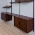 Kai Kristiansen modular shelving system rosewood  bay wall unit s  scaled