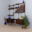 Kai Kristiansen modular shelving system rosewood  bay wall unit s  scaled