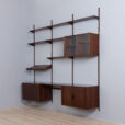 Kai Kristiansen modular shelving system rosewood  bay wall unit s  scaled