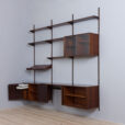 Kai Kristiansen modular shelving system rosewood  bay wall unit s  scaled