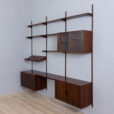 Kai Kristiansen modular shelving system rosewood  bay wall unit s  scaled