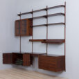 Kristiansen bay rosewood wall unit with desk scaled