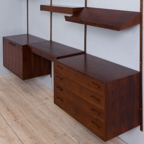 22032 Kristiansen 3 bay rosewood wall unit with desk-13 Kristiansen bay rosewood wall unit with desk scaled