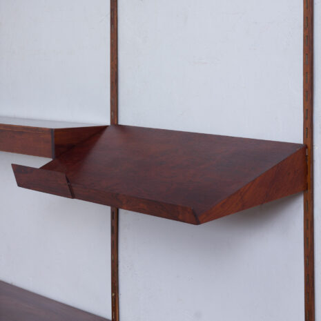 22032 Kristiansen 3 bay rosewood wall unit with desk-14 Kristiansen bay rosewood wall unit with desk scaled