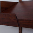 Kristiansen bay rosewood wall unit with desk scaled
