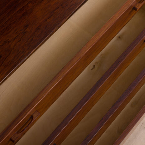 22032 Kristiansen 3 bay rosewood wall unit with desk-24 Kristiansen bay rosewood wall unit with desk scaled