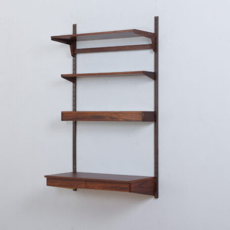 22034 Modular rosewood Kai Kristiansen desk wall unit with a lamp shelf, Denmark 1960s-7 Modular rosewood Kai Kristiansen desk wall unit with a lamp shelf Denmark s scaled
