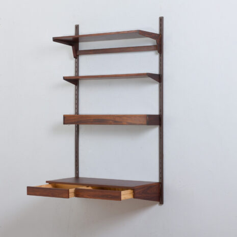 22034 Modular rosewood Kai Kristiansen desk wall unit with a lamp shelf, Denmark 1960s-8 Modular rosewood Kai Kristiansen desk wall unit with a lamp shelf Denmark s scaled