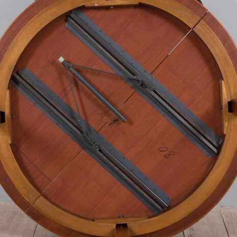 22054 Skovmand _ Andersen Okrągły rozkładany stół z drewna tekowego, Dania, lata 1960-16 Skovmand Andersen Round Teak extension Dining Table Denmark s scaled