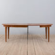 Skovmand   Andersen Round Teak extension Dining Table Denmark s  scaled