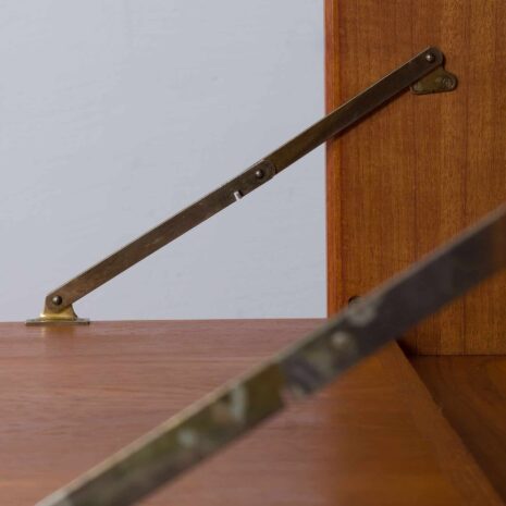 22056 Cadovius Royal Cado teak wall unit with a secretary desk and 6 modular shelves, Denmark 1960s-11 Cadovius Royal Cado teak wall unit with a secretary desk and modular shelves Denmark s