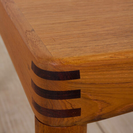 22059 H.W. Klein Prostokątny rozkładany stół z drewna tekowego dla Bramin Møbler-11 H