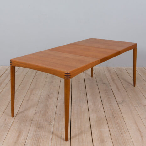 22059 H.W. Klein Prostokątny rozkładany stół z drewna tekowego do Bramin Møbler-15 H