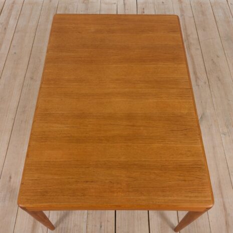 22059 H.W. Klein Prostokątny rozkładany stół z drewna tekowego do Bramin Møbler-6 H