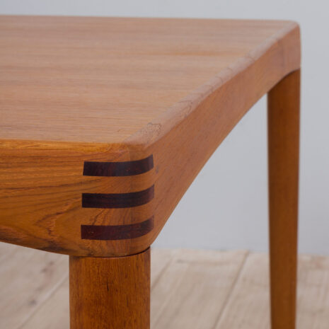 22059 H.W. Klein Prostokątny rozkładany stół z drewna tekowego dla Bramin Møbler-7 H