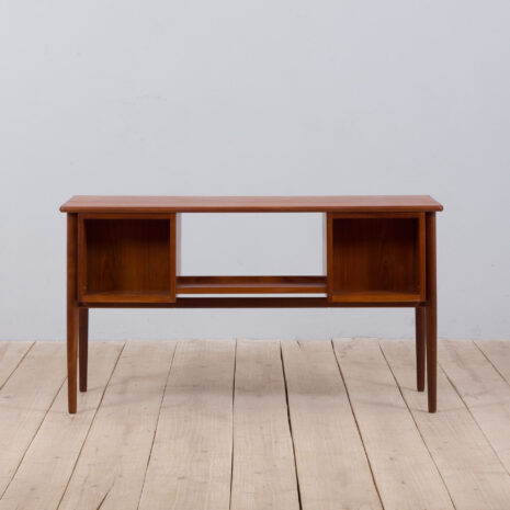 22060 Danish teak freestanding desk with 6 drawers, 1960s-9 Danish teak freestanding desk with drawers s scaled