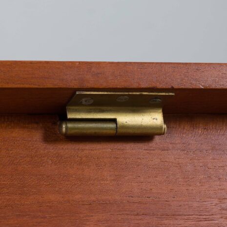 22061 Vintage Danish teak vanity desk with a hidden mirror and 2 drawers, 1960s-12 Vintage Danish teak vanity desk with a hidden mirror and drawers s scaled