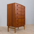 Danish chest of drawers in teak by Kai Kristiansen s  scaled