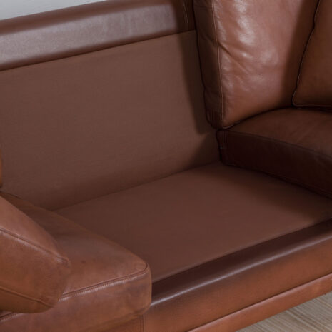 22063 Vintage 3 seater sofa in brown leather by Mogens Hansen, 1960s-14 Vintage seater sofa in brown leather by Mogens Hansen s scaled