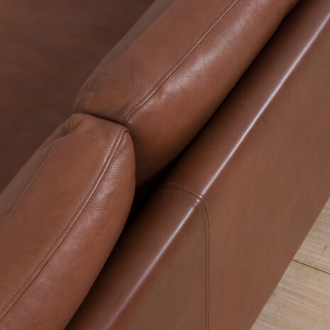 22063 Vintage 3 seater sofa in brown leather by Mogens Hansen, 1960s-6 Vintage seater sofa in brown leather by Mogens Hansen s scaled
