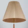 Danish vintage floor lamp in teak in Le Klint style  scaled