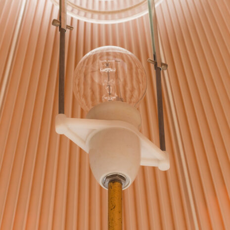 22065 Lampadaire vintage danois en teck dans le style Le Klint-18 Danish vintage floor lamp in teak in Le Klint style scaled