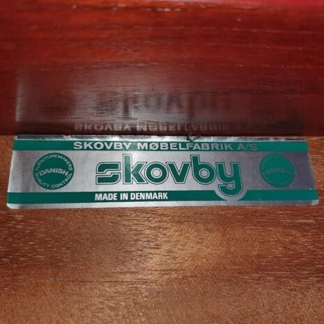 22069 SkovbyDanishrosewoodovalextensiontablewithtwoleaves,Denmark,s