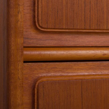 22073 Norwegian dressing table with a mirror, teak vanity with 5 drawers - -17 Norwegian dressing table with a mirror teak vanity with drawers scaled