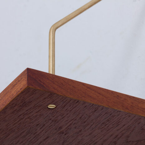 22079.1 Vintage modular teak shelving system with a desk and a cabinet in style of Sorensen Cadovius wall unit, Denmark 1960s-18 VintageRandersmodularteakshelvingsystemwithadesk,SorensenCadoviuswallunit,Denmarks